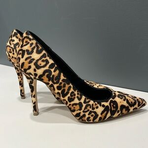 Leopard heels WHBM